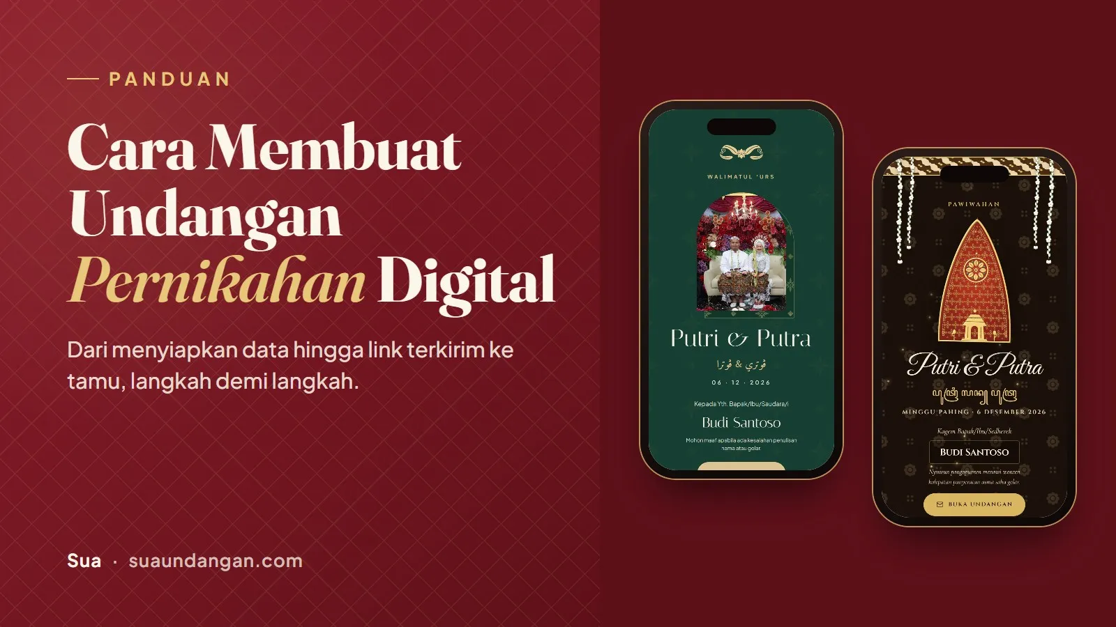 Cara Membuat Undangan Pernikahan Digital: Panduan Lengkap dari Nol sampai Dibagikan